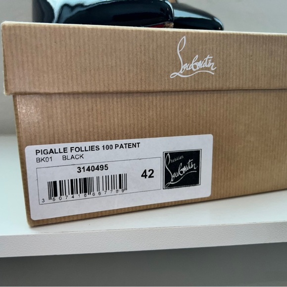 Christian Louboutin Pigalle Follies 100mm Pumps - Picture 8 of 11